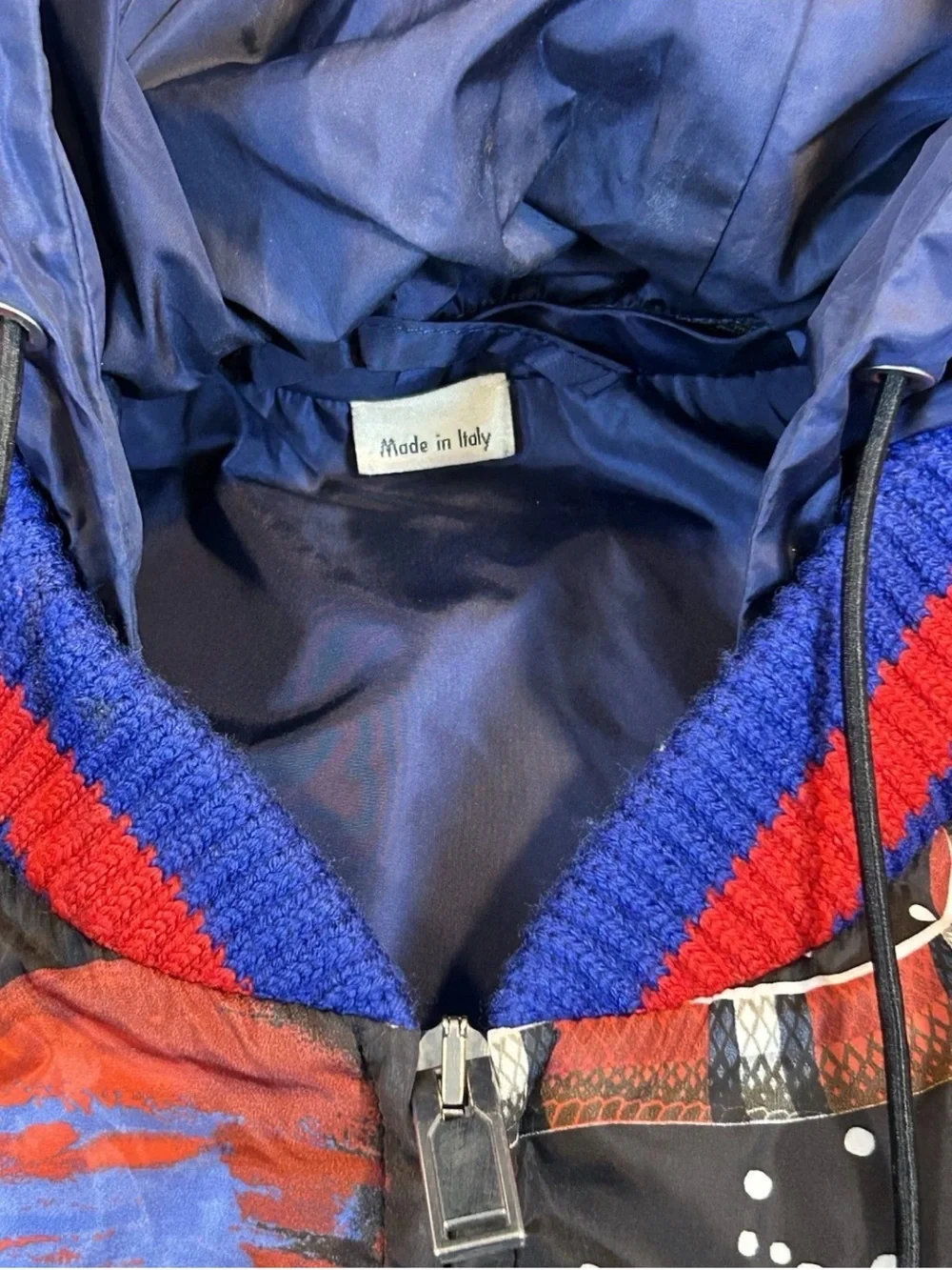 Gucci Space Snake Nylon Webbed Windbreaker